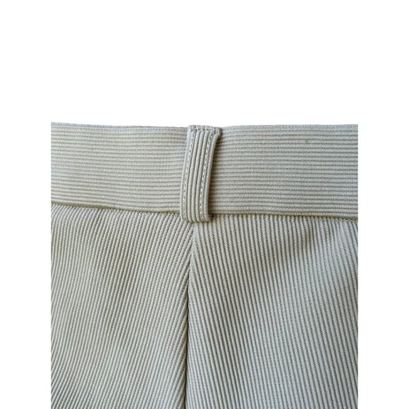 Ladies' Low Rise Full Seat Breeches Size 28 Beige Ribbed Equestrian Riding Pants - Picture 8 of 11